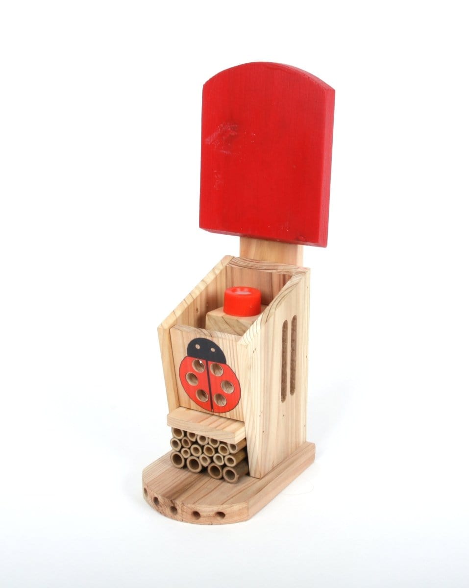 Mariehøne- og insekthytte 'Ladybird & Insect Lodge' - Blomsterverden